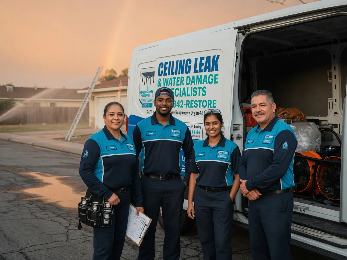 Ceiling Leak Cleanup company in Waverly, OH