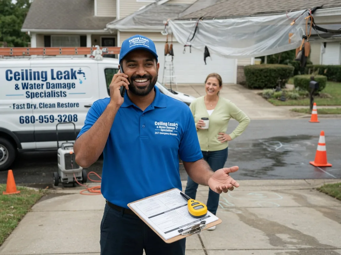 Ceiling Leak Cleanup Waverly, OH FAQs